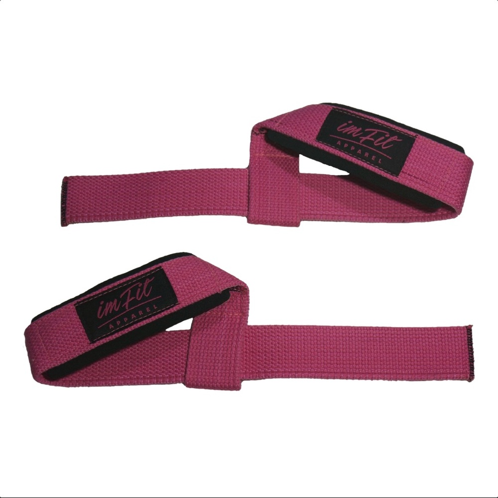 NEW Lifting Straps - Pink